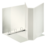 Raccoglitore DISPLAY MAXI 22x30cm 4D H50mm bianco personalizzabile ESSELTE