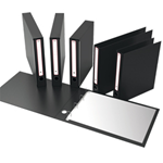 KING MEC "PORTATABULATI KM UNI 12""X28CM NERO CON CUSTODIA DORSO 5CM"