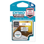 NASTRO DYMO TIPO D1 DURABLE (12MMX5.5MT) NERO/BIANCO 1978364