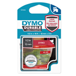 NASTRO DYMO TIPO D1 DURABLE (12MMX3MT) BIANCO/ROSSO 1978366