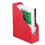 Portariviste MAGAZINE RACK JUMBO 25x32cm dorso 10cm rosso REXEL