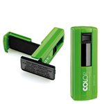 Timbro Pocket Stamp Plus 30 18x47mm 5righe autoinchiostrante verde COLOP