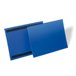 50 buste identificazione magnetiche 297x210mm (A4-ORIZ.) art.1745 Blu DURABLE