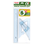 SET DISEGNO PER MANCINI RIGA 30CM E SQUADRE DA 45Â° E 60Â° ARDA