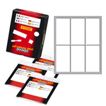 Etichetta adesiva bianca 70x37mm (10fogli x 6etichette Markin