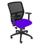 Unisit Seduta operativa ergonomica Kemper A Blu c/bracc.reg.