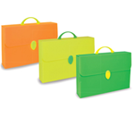 BALMAR 2000 Valigetta polionda Fluo 28x39cm dorso 8cm colori assortiti