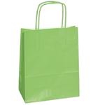 Mainetti Bags 25 shoppers carta kraft 14x9x20cm twisted verde mela