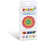 Astuccio 12 matite colorate diam. 3,8mm Minabella PRIMO