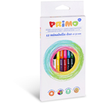 Astuccio 12 matite doppiocolore diam. 3,8mm Minabella PRIMO