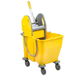 Medial International Carrello doppia vasca 15+15Lt con Pressa PressDuo