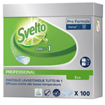 Fustino 100 Tabs 20g 3in1 Eco per lavastoviglie Svelto