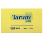 BLOCCO TARTAN (TM 12776 GIALLO 76X127MM 100FG 63GR