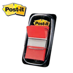 SEGNAPAGINA Post-it 680-1 ROSSO 25.4X43.6MM 50FG INDEX