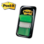 SEGNAPAGINA POST-IT 680-3 VERDE 25.4X43.6MM 50FG INDEX