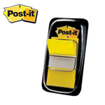 SEGNAPAGINA Post-itÂ® 680-5 GIALLO 25.4X43.6MM 50FG INDEX