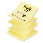 BLOCCO 100fg Post-it Z-Notes R330 Giallo Canary 76x76mm