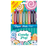 Astuccio 16 colori Candy Pop Pennarello Flair Nylon Papermate