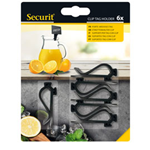 Set 6 supporti Clip per Tag Securit