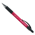 FABER-CASTELL PORTAMINE 0,5MM GRIP MATIC Fusto rosso FABER CASTELL