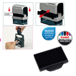 Blister da 3 tamponi 6/53 nero Trodat