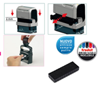 Blister da 3 tamponi 6/4817 nero Trodat