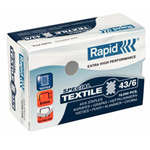 Scatola 10.000 punti SPECIAL TEXTILE RAPID 43/6