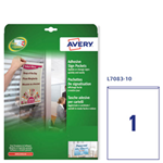 Conf. 10 Tasche adesive A4-21x29,7cm L7083 Avery