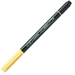 Pennarello a 2 punte AQUA BRUSH DUO giallo chiaro LYRA