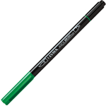 Pennarello a 2 punte AQUA BRUSH DUO verde permanente LYRA