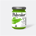 Colore vinilico Polycolor vasetto 140 ml verde giallastro Maimeri