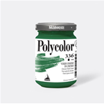 Colore vinilico Polycolor vasetto 140 ml verde ossido di cromo Maimeri