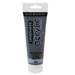 Colore acrilico fine Graduate tubo 120 ml grigio neutro Daler Rowney