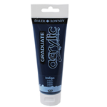 Colore acrilico fine Graduate tubo 120 ml indigo Daler Rowney