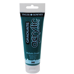 Colore acrilico fine Graduate tubo 120 ml verde ftalo Daler Rowney