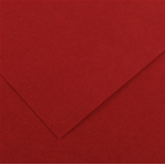 CANSON Foglio COLORLINE 70x100 cm 220 gr. 16 Rosso granata