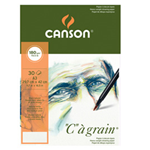 Blocco collato lato corto ''C'' A' GRAIN A3 30 fg. 180 gr. Canson