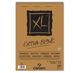 Album spiralato lato corto XL EXTRA WHITE A3 120 fg. 90 gr Canson
