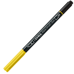 Pennarello a 2 punte AQUA BRUSH DUO giallo cromo chiaro LYRA L6520006