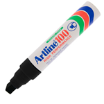 Marcatore Artline A 100 permanente punta scalpello jumbo nero