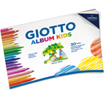 Album Kids 5+ f.to A4 90gr 30fg Giotto