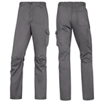 DELTAPLUS Pantalone da lavoro Panostrpa Tg. XL grigio/nero