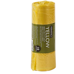 PERFETTO 10 Sacchi rifiuti 70x110cm - 120Lt 20mic Giallo Classic