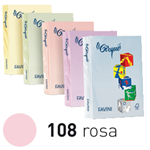 Carta LECIRQUE A4 80gr 500fg rosa pastello 108 FAVINI