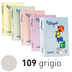 Carta LECIRQUE A4 80gr 500fg grigio pastello 109 FAVINI