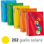 Carta LECIRQUE A4 80gr 500fg giallo sole 202 FAVINI