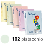 Carta LECIRQUE A4 160gr 250fg pistacchio pastello 102 FAVINI