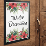 Cornice adesiva DURAFRAME WALLPAPER A4-21x29,7cm nero DURABLE