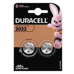 BLISTER 2 PILE LITIO DURACELL 3V (DL2032)