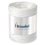 Rafia sintetica 6802 5mmx200mt colore bianco 01 Brizzolari